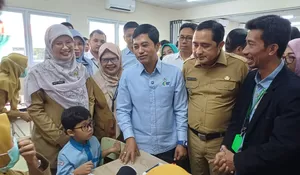 Jadi Salah Satu Lokasi Kick Off Program CKG se Indonesia, 380.426 Pelajar Depok Ikuti Cek Kesehatan Gratis