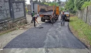 Dinas PUPR Bogor Perbaiki Jalan di Sejumlah Ruas, Ini Titiknya!