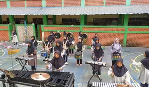 Hebat! Marching Band Pesantren Daarul Rahman III Bakal Tampil di Upacara HUT ke-80 RI Tingkat Kota Depok