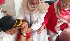 Lurah Gandul Ajak Warga Pastikan Anak Dapat Vitamin A Gratis di Posyandu