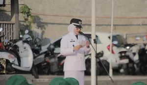  Khidmat dan Penuh Sukacita, Kelurahan Bojongsari Baru Depok Melaksanakan Upacara HUT RI ke 80 di Taman BSB