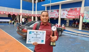 Bayu Nopriyanto Raih Juara 3 Ajang Lomba Guru Inspiratif 2025 : Tampilkan Inovasi Golia, Motivasi Siswa Ikut Atletik Jarak Pendek