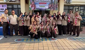 243 Siswa SMPN 29 Depok Dinobatkan Penggalang Melalui Persami