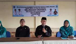 Bukan Hanya Sebatas Organisasi, Raker PKK Kelurahan Cinangka Depok Perkuat Ketahanan Keluarga