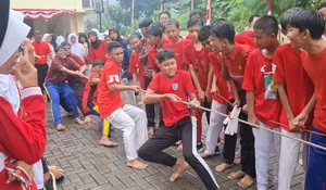 Lomba Kemerdekaan Bakar Semangat Gotong Royong SMPN 27 Depok