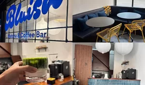 Pecinta Matcha Wajib Coba! Bluish Cafe Bar, Spot Nongkrong Baru di Margonda Depok
