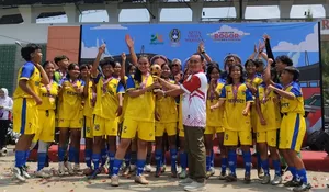 Tekuk Prahara Ladies 5 Gol, Ciray Juarai Bupati Cup 2025