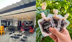 Kedai Tibasuka Depok Ini Tawarkan Tempat Ngopi Sore Hingga Malam dengan Konsep Ala Garasi yang Cozy!