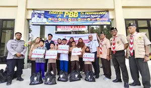 Biman Foundation Salurkan 90 Paket Bantuan Pangan dan ATK kepada Anak Yatim di Kelurahan Beji Timur Depok, Jumlah Penerima Meningkat Setiap Tahunnya
