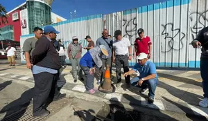 Tinjau Langsung Titik Banjir, Walikota Depok Supian Suri Bakal Tambah Drainase di Jalan Margonda Raya