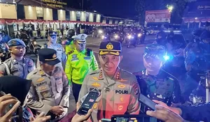 Jamin Kondusifitas Kota Depok, Personel Gabungan TNI dan Polri Lakukan Patroli Skala Besar