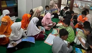 Donat Seli jadi Pemantik Budaya Literasi di SDN Pancoranmas 3 Kota Depok