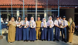Langganan Juara, SMPN 1 Depok Borong Beragam Prestasi Olahraga