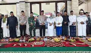 Warga Kelurahan Curug Gemakan Tabligh Akbar Maulid Nabi Bersama Walikota Depok dan Kapolres, Begini Keseruannya