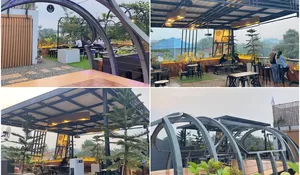 Hidden Gem Rooftop Cafe di Depok, Sunset Bridge Coffee and Eatery dengan Nuansa Nongkrong Outdoor yang Bikin Betah!