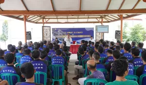 Yuk Intip! Kementerian HAM Beri Materi Pembinaan Buat Warga Binaan Rutan Depok