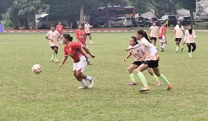 Srikandi Kabupaten Bogor Gunduli Bekasi 4 Gol tanpa Balas