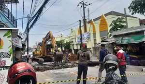 TMMD Korem 061/Surya Kencana Bereskan Banjir di Perbatasan Depok dan Bogor, Ini yang Dilakukan