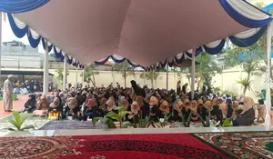 Maulid Nabi Muhammad SAW di SMPN 29 Khidmad : Ajak Siswa Teladani Rosul, Ajarkan Bersedekah, hingga Resmikan Panggung Sekolah