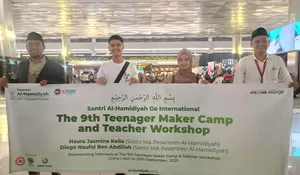 Santri MA Pesantren Al-Hamidiyah Go International, Ikuti The 9th Teenager Maker Camp dan Teacher Workshop di China
