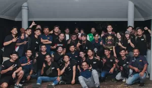 Ratusan Bikers Meriahkan HUT ke-14 CBR Club Indonesia (CCI) Sukabumi