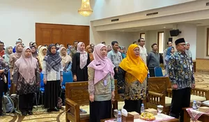 Disdik Komitmen Tingkatkan Tata Kelola Administrasi : Diberikan Pendampingan Implementasi Tata Naskah Dinas dan SKKAD