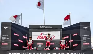 Tembus Top 3 Klasemen, Pebalap Astra Honda Tampil Kencang di IATC 2025 Motegi