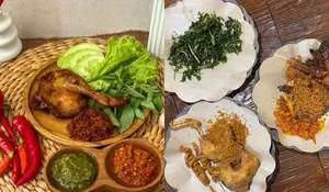 Pecel Ayam dengan Jukut Goreng Bikin Ngiler, Hidden Gem Kuliner Malam di Margonda Depok!