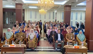 Upaya Disdik Wujudkan Tata Kelola Pendidikan : Bendahara SMP Swasta se-Kota Depok Diberi Pemahaman Penyusunan DPA Perubahan Sekolah