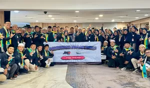 Tingkatkan Spiritualitas dan Kesejahteraan, JNE Berangkatkan Umrah 1.643 Karyawan