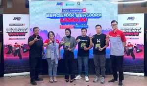 JNE Dorong Pertumbuhan UMKM Lewat Gollaborasi: Bergerak Bersama UMKM