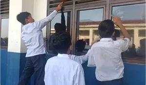 Bentuk Kepedulian Terhadap Lingkungan, SMPN 23 Depok Rutin Laksanakan Jumat Bersih