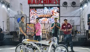 Dari Yogyakarta ke Jepang, Modifikator Indonesia Siap Unjuk Gigi Lewat Honda Stylo 160