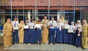 Koleksi Piala SMPN 1 Depok Semakin Bejibun, Sembilan Siswa Raih Kemenangan di Berbagai Kejuaraan