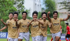 Laga Perdana Liga 4 Seri 2 Piala Gubernur Jawa Barat, GWR Family FC Tekuk Citeureup Raya dengan Skor 2-1