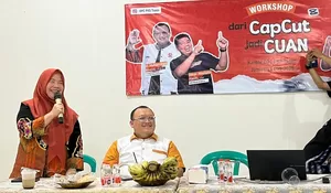 Anggota DPRD Kota Depok Nuryuliani Dorong Anak Muda Tapos Berkreasi Positif : CapCut jadi Media Dakwah Digital