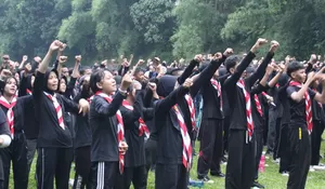 267 Siswa SMPN 29 Depok Ikut LDKS, Bentuk Siswa Disiplin dan Bertanggung Jawab