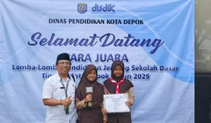 Dua Siswi Berprestasi SDN RRI Cisalak : Nabila dan Aurora Terima Penghargaan dari Pemkot Depok