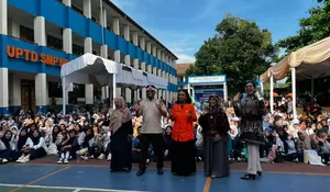 116 Siswa SMPN 26 Depok Unjuk Gigi di Pentas Seni dan Bulan Bahasa
