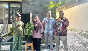 Dorong Kemandirian dan Ketahanan Pangan, Pondok Cina Depok Gagas Raised Bed di Pekarangan Kelurahan