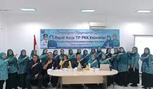 Raker TP PKK Kelurahan Pengasinan Depok Fokus ke Masalah Ini, Termasuk Anak Putus Sekolah dan Stunting
