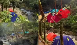 Sensasi Camping Dekat Curug Bening di Sentul, Cocok Untuk Liburan Akhir Tahun Anti Macet!