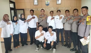 Ngopi Kamtibmas Polsek Bojongsari Depok bersama Kelurahan Duren Mekar :  Jadi Wadah Penguat Sinergitas Tiga Pilar