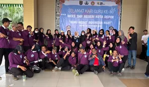 SMPN 29 Depok Dinobatkan Sekolah Terkompak dan Tersolid