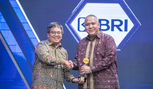 BRI Terima Penghargaan Anugerah Penggerak Sektor Keuangan atas Kontribusi dalam Ekonomi Kerakyatan