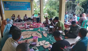 P2L Kelurahan Bojongsari Baru Depok Dongkrak Budidaya Ikan Konsumsi, Kolam dan Benih Ikan Sudah Disediakan