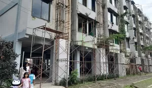 Rusunawa Cilangkap Depok Bocor Lagi Setelah Diperbaiki, Warga : Kalo Diperbaikin tapi Tetep Bocor Juga Mah Gimana Ya