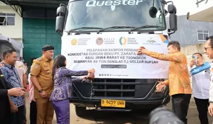 48 Ton Durian Beku Asal Desa Sukahati Bogor Disekspor ke Tiongkok