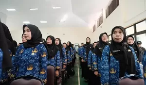 7.036 PPPK Paruh Waktu di Depok Terima SK : 63 Orang Gagal Diangkat, Ini Sebabnya 