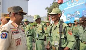 Hadapi Pemilu 2024, Pj Wali Kota Bekasi Raden Gani Muhamad Minta Satlinmas Ikut Jaga Ketertiban Umum